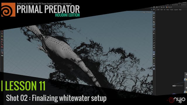 Lesson 11 : Shot 02 Finalizing whitew...