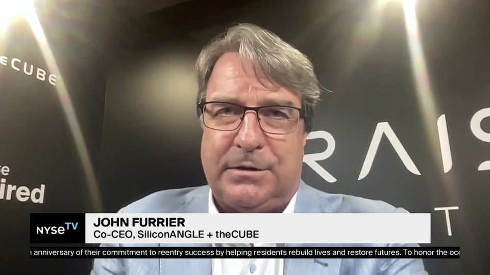 John Furrier, Co-CEO, SiliconANGLE + theCUBE  Joins NYSE TV- CoreCivic