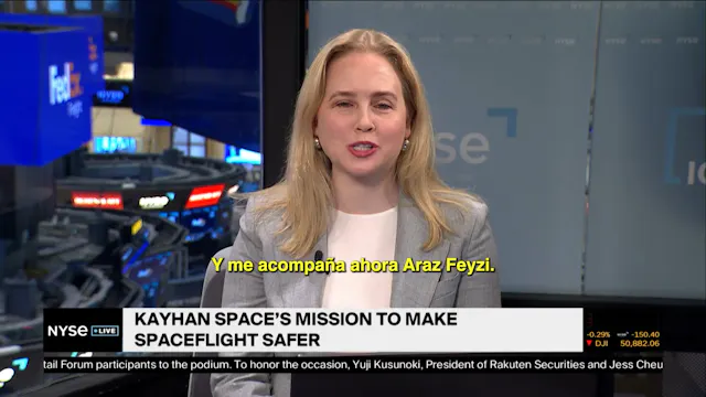 El cofundador de Kayhan Space explica...