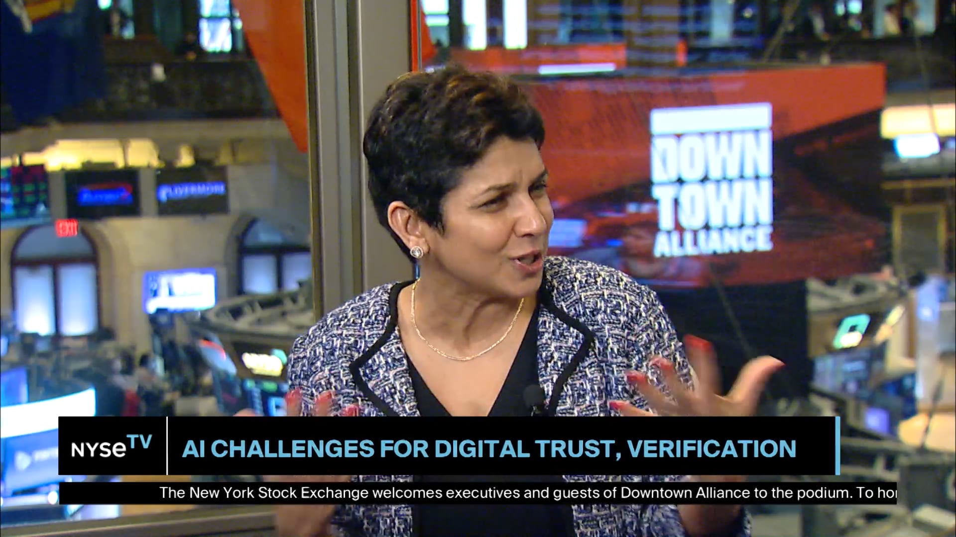 Kirthiga Reddy, Co-founder + CEO, Verix joins NYSE TV Live