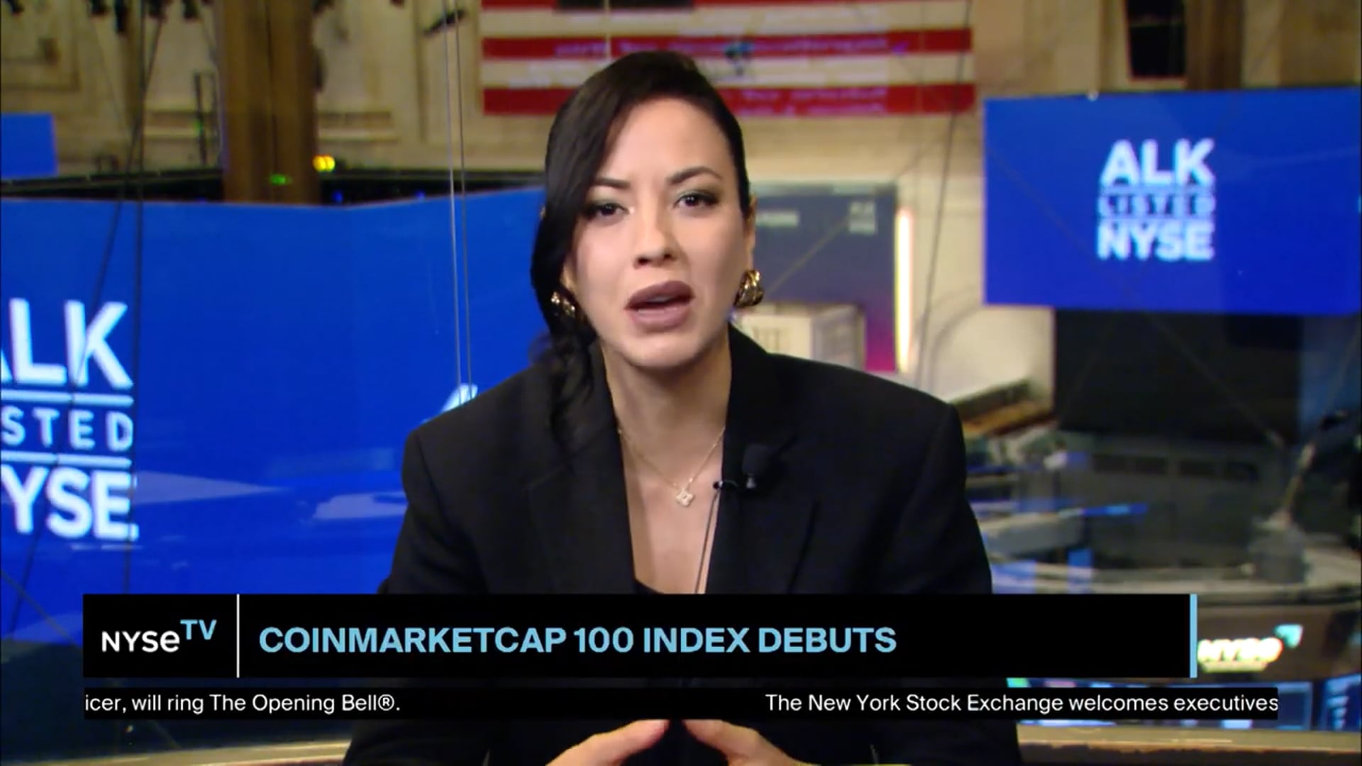 Alice Liu, Head of Research at CoinMarketCap Joins NYSE TV Live