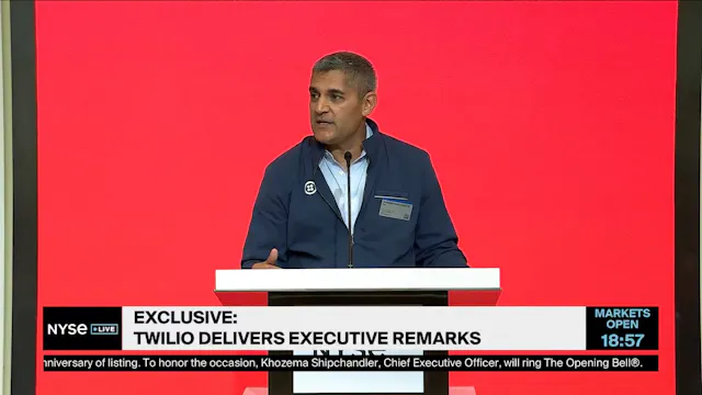 Twilio CEO Khozema Shipchandler Deliv...