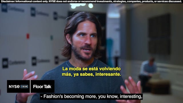 El CEO de Faherty, Alex Faherty, anal...