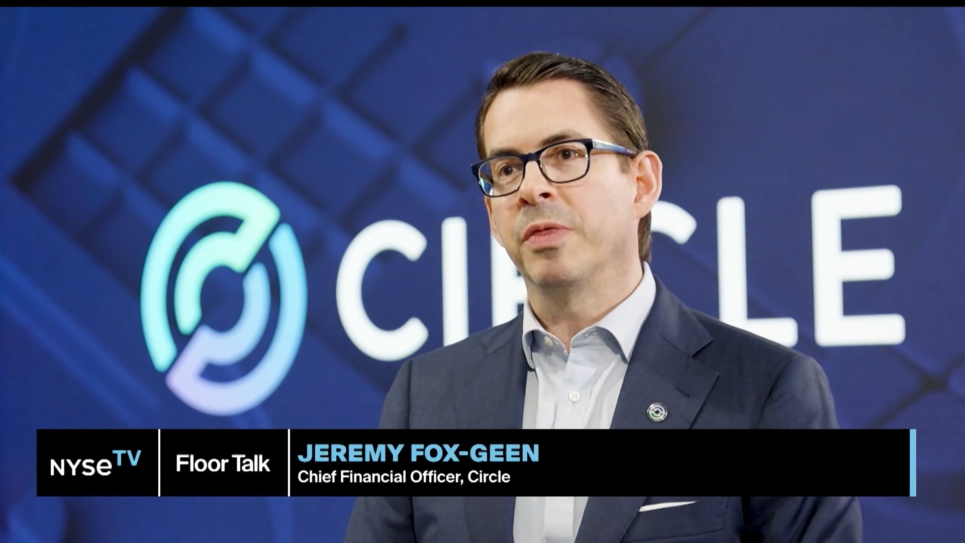 Jeremy Fox-Geen, CFO, Circle Joins NYSE TV Live