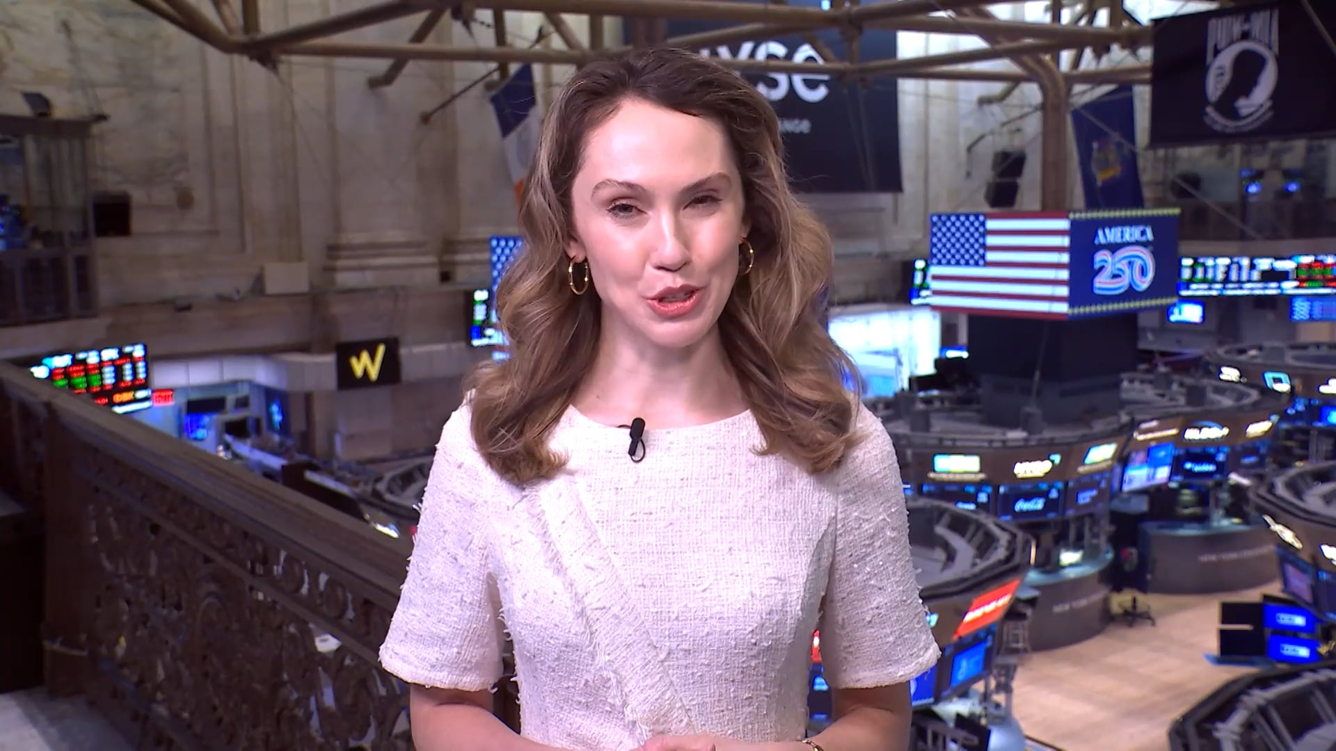 3-9-2026: America250 Chair Rosie Rios Rings Bell to Highlight Partnership