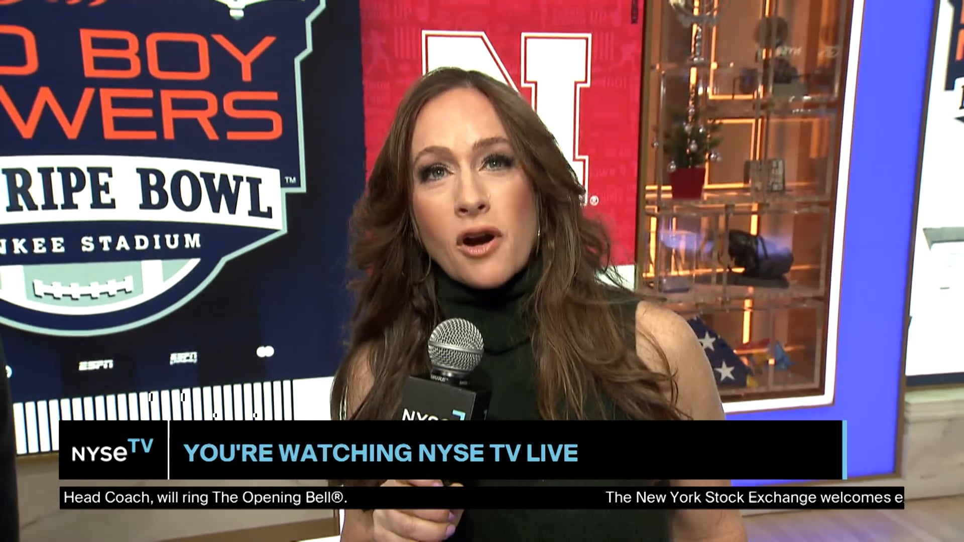Mark Holtzman, Executive Director, Bad Boy Mowers Pinstripe Bowl Joins NYSE TV Live