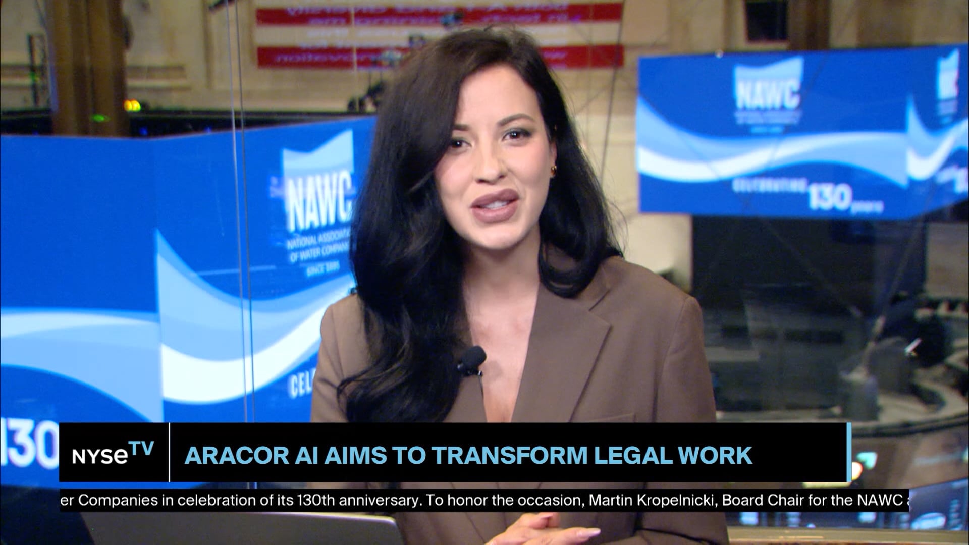 Katya Fisher, Founder + CEO at Aracor AI Joins NYSE TV LIVE