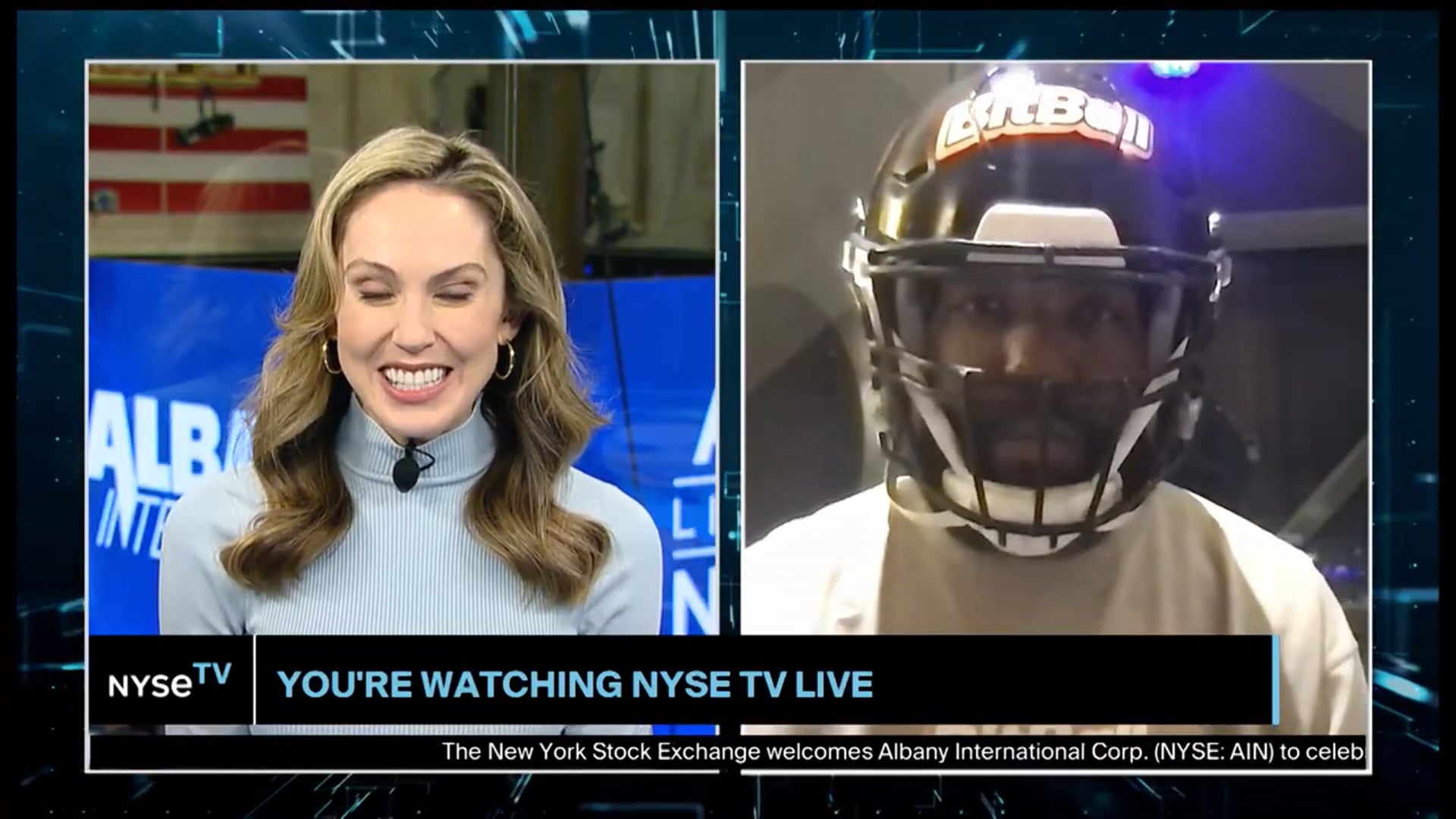 Russell Okung, 2x NFL Pro Bowl Selection + Super Bowl XLVIII Champion on NYSE TV Live