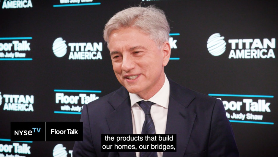 Titan America CEO on driving innovation in the heavy building materials industry