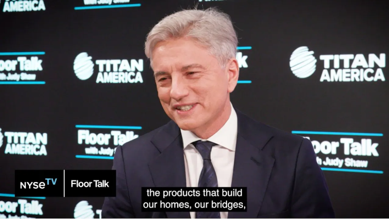 Titan America CEO on driving innovation in the heavy building materials ...