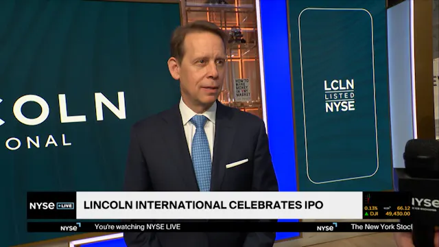 Lincoln International CEO Rob Brown o...