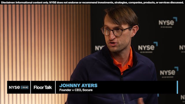 Socure Founder & CEO Johnny Ayers at ...