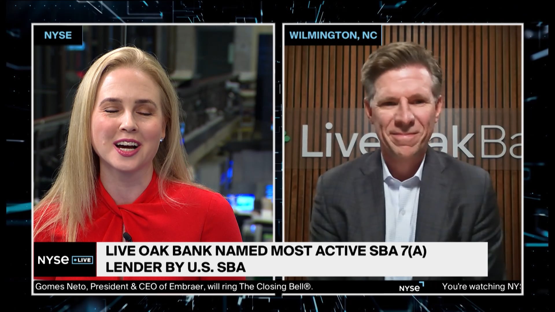 Live Oak Bank Named Top SBA 7(a) Lender as it Aims to Help Small Biz Owners