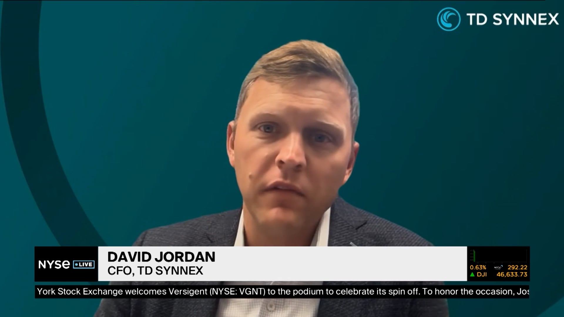 TD SYNNEX CFO David Jordan on Firm’s Top + Bottom-line Earnings Beats