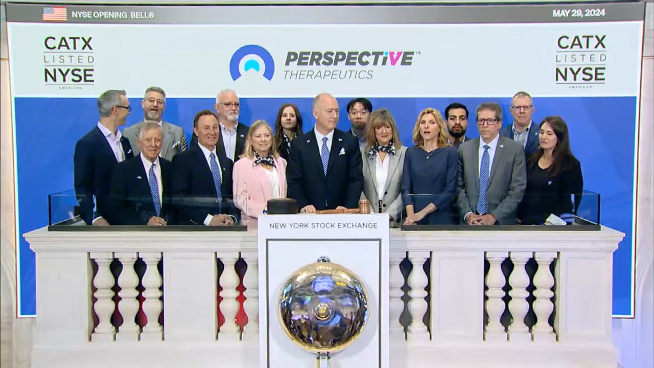 Perspective Therapeutics (NYSE_ CATX) Rings The Opening Bell®