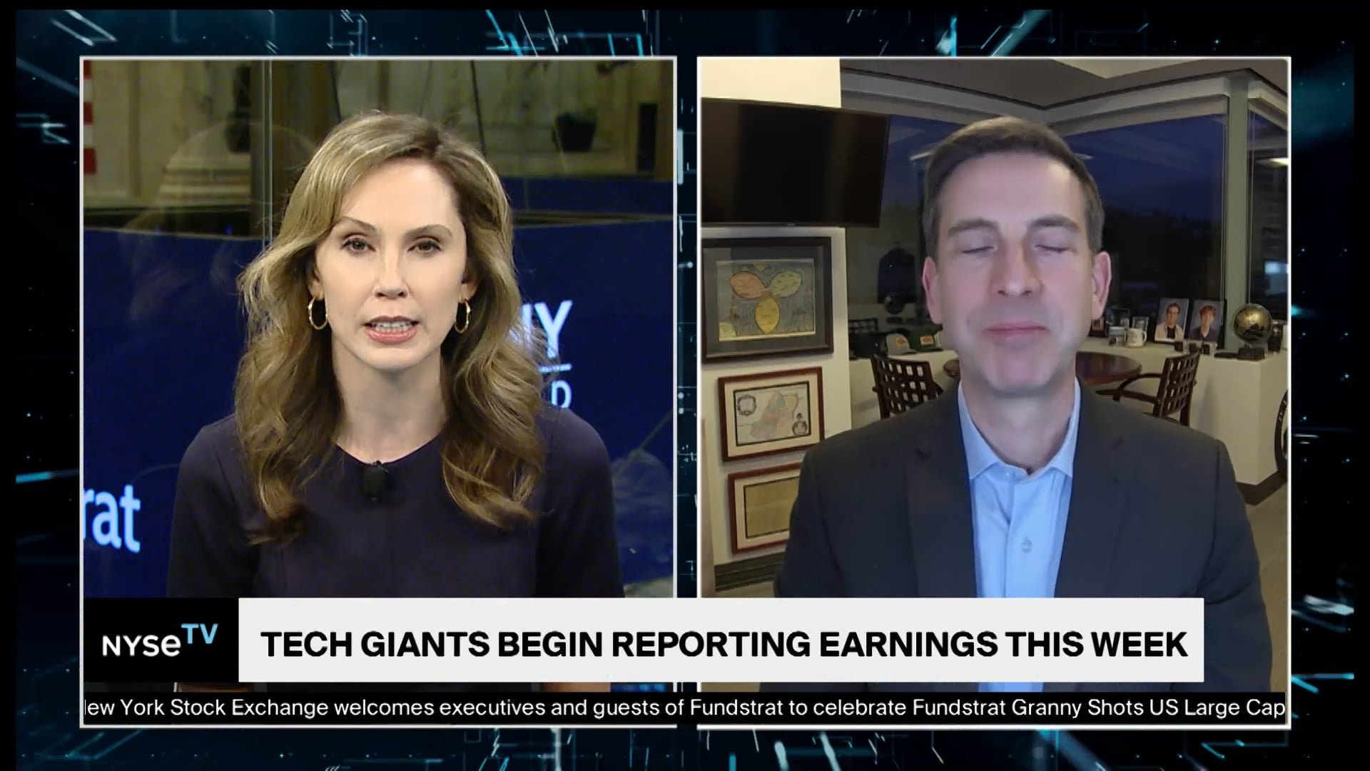 Gil Luria, Head of Technology Research at D.A. Davidson Joins NYSE TV Live