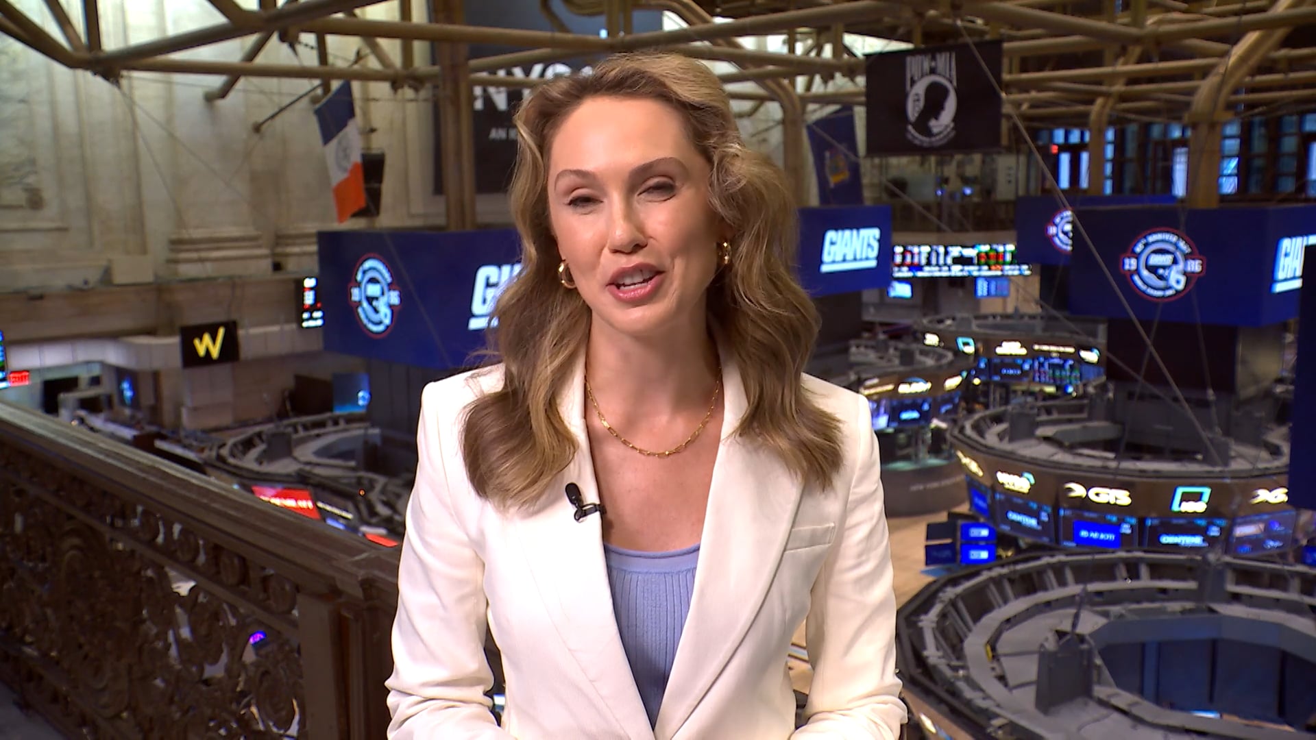 10-2-2026: New York Giants at NYSE for 40th Anniversary of Super Bowl XXI