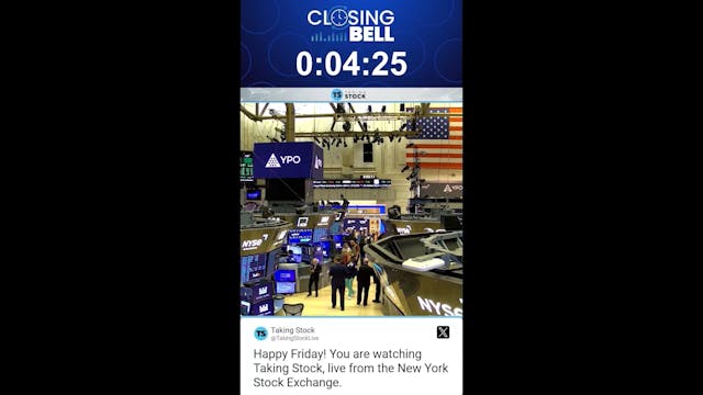 Today on Taking Stock | Markets rise ...