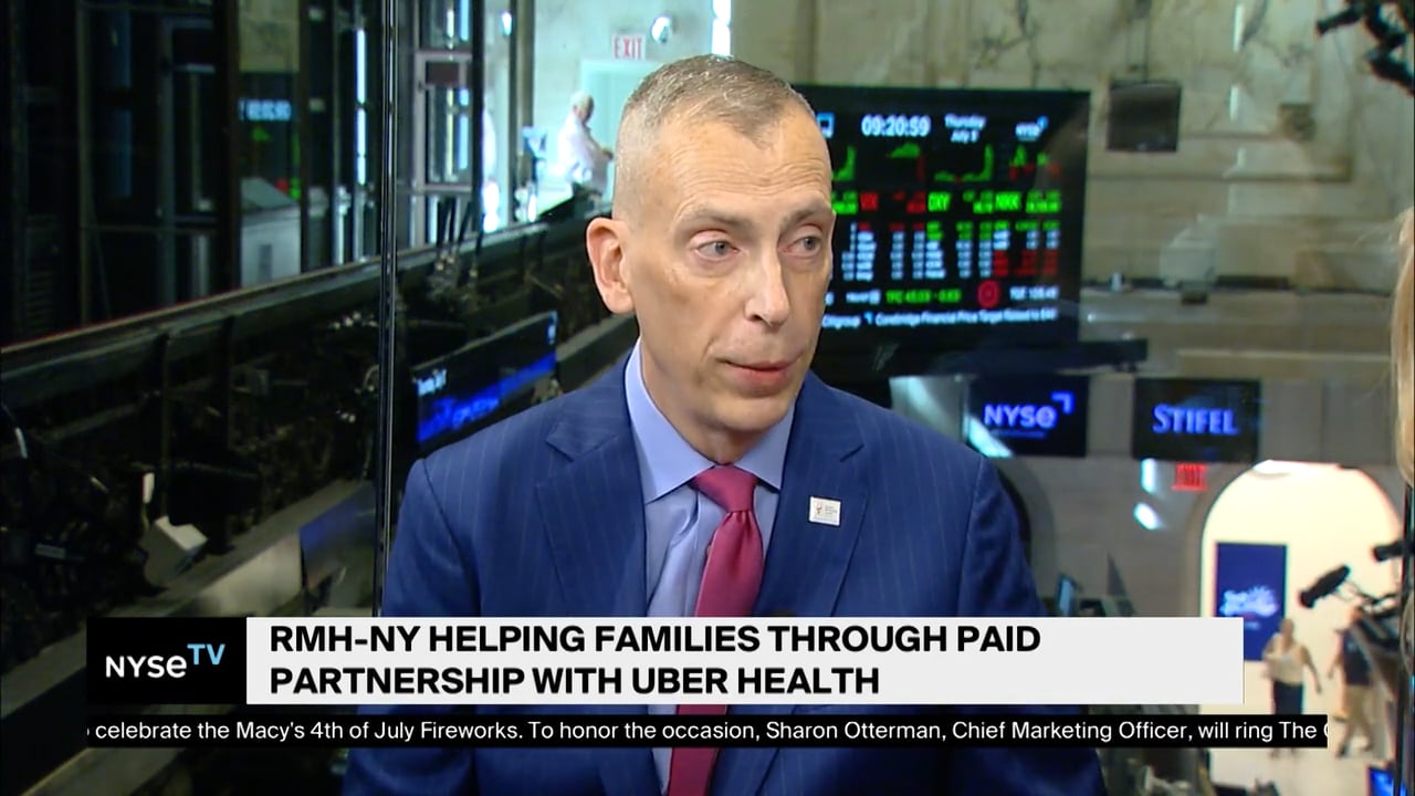 Richard (Rick) Martin, Ronald McDonald House New York Joins NYSE TV