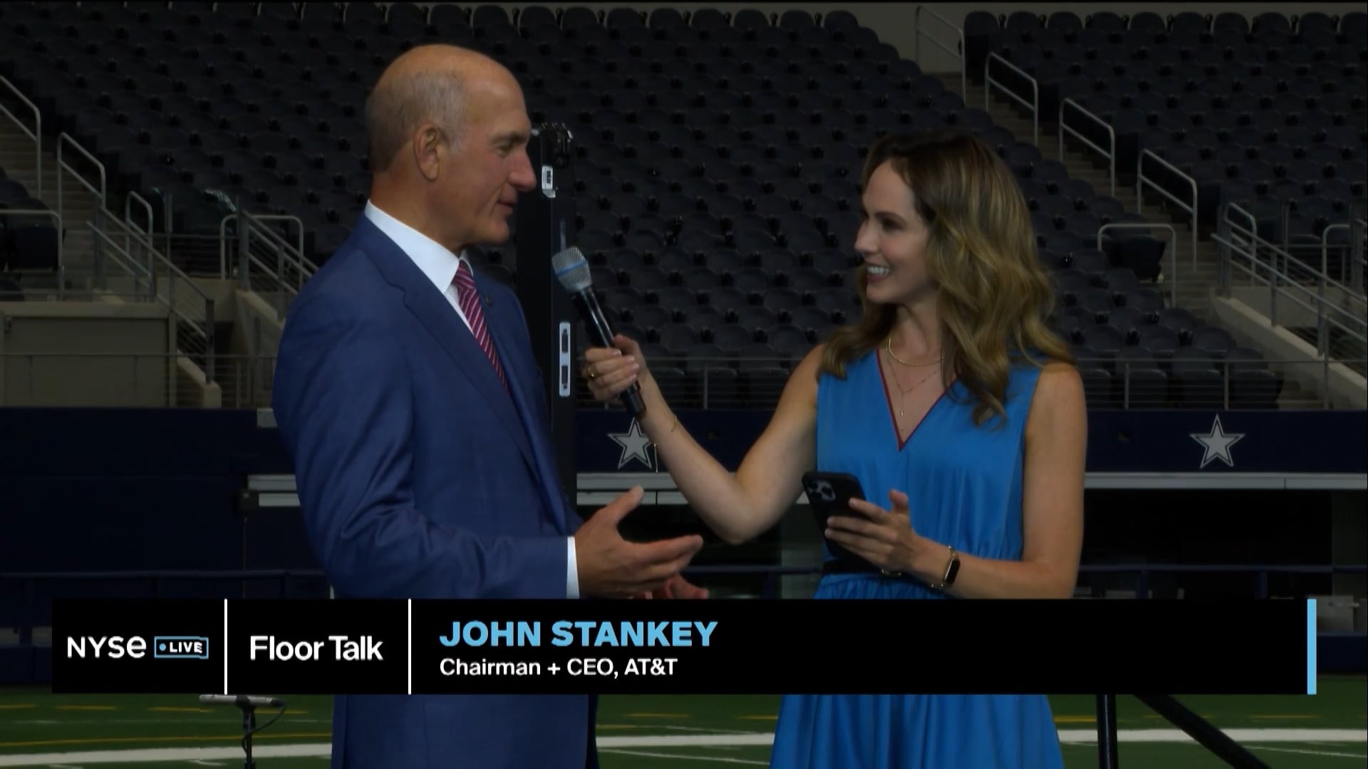 NYSE Texas Launch Is ‘Capstone’ for State’s Business Growth, AT&T CEO Says