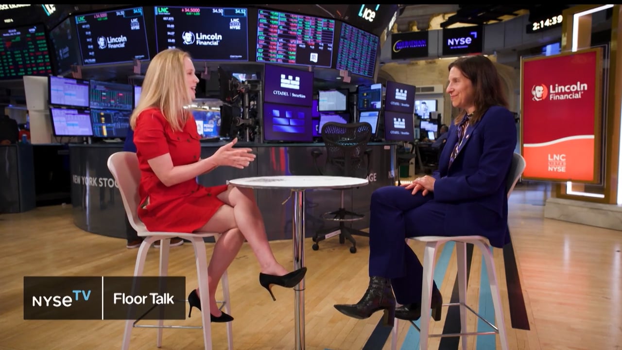 Ellen Cooper, CEO, Lincoln Financial Joins NYSE TV Live