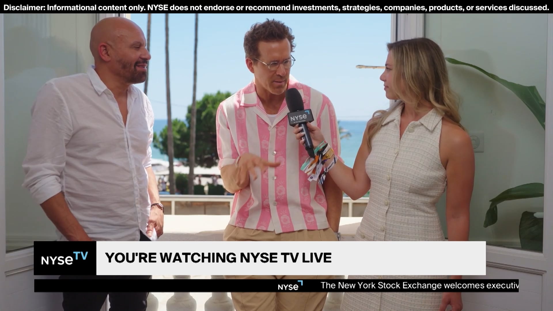 Ryan Reynolds, Chief Creative Officer and Mark Douglas CEO and President of MNTN