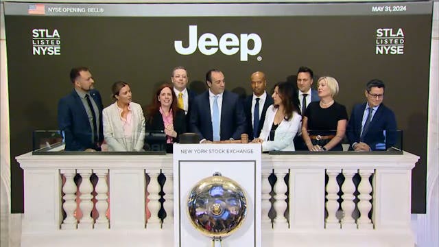 The Jeep Brand (NYSE_ STLA) Rings The...