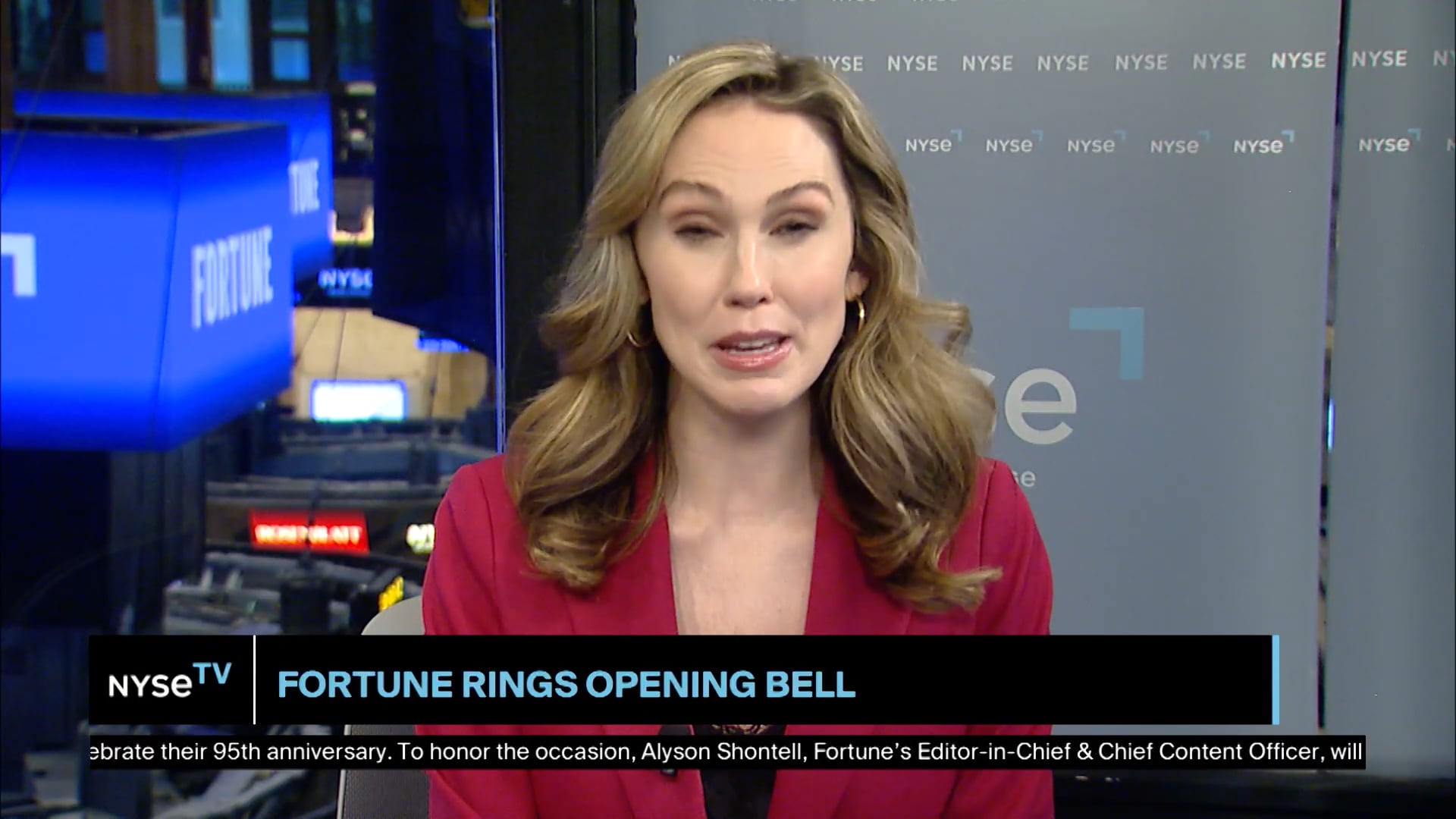 Alyson Shontell, Editor-in-Chief and CCO at Fortune Joins NYSE TV Live