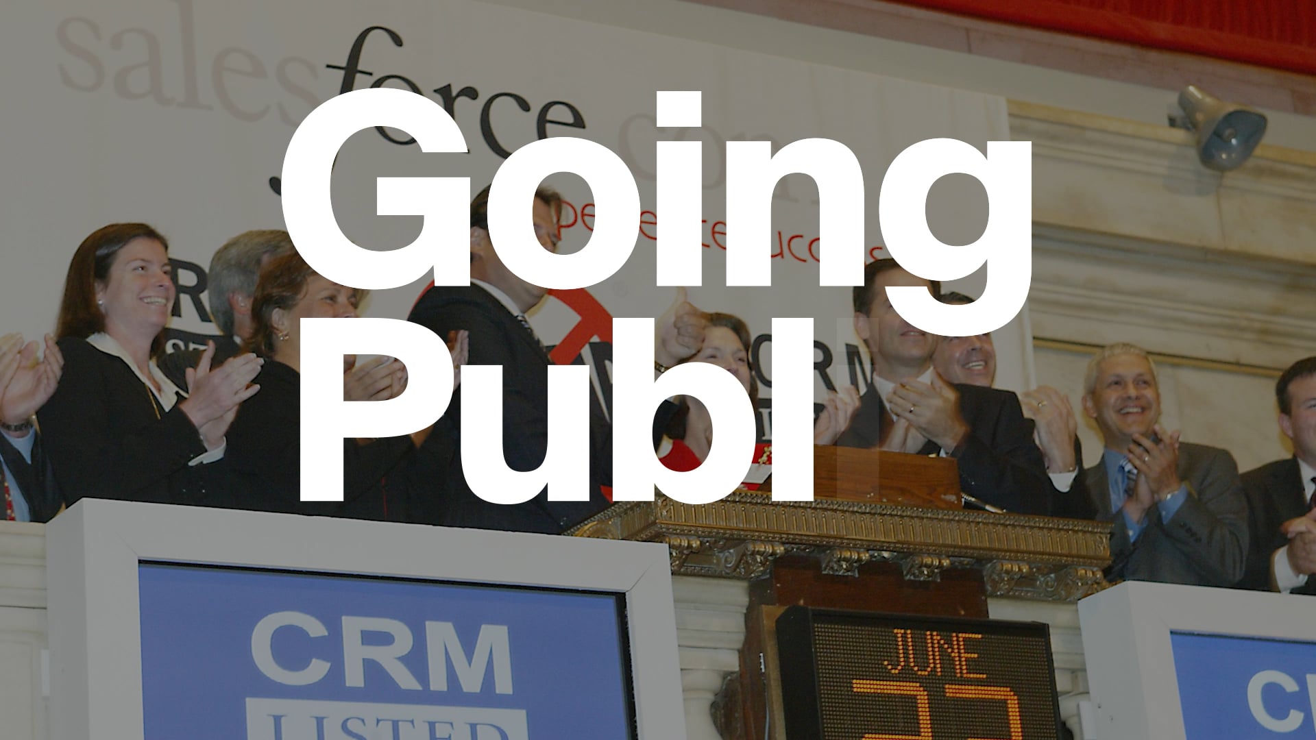 Going Public with NEA 