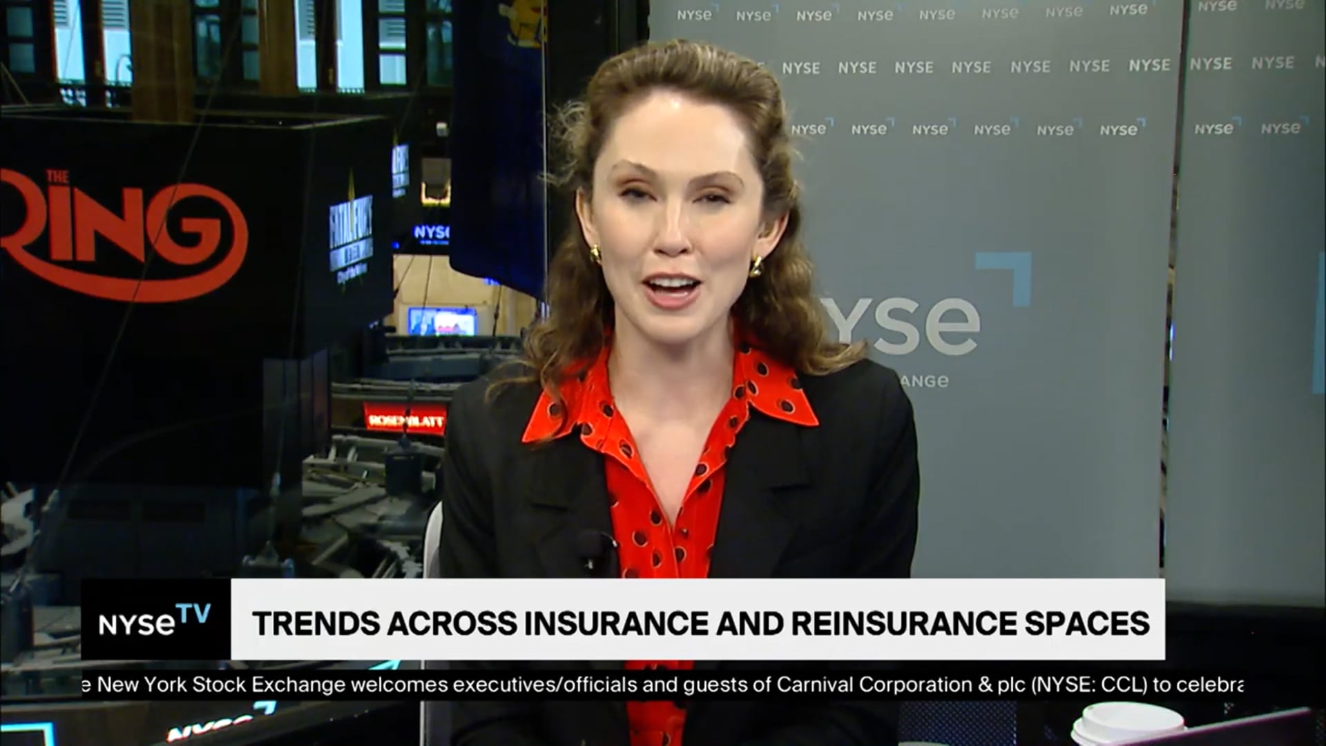 Vince Tizzio, CEO + President of AXIS Capital joins NYSE TV Live