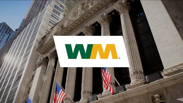 WM (NYSE: WM) Rings The Closing Bell®