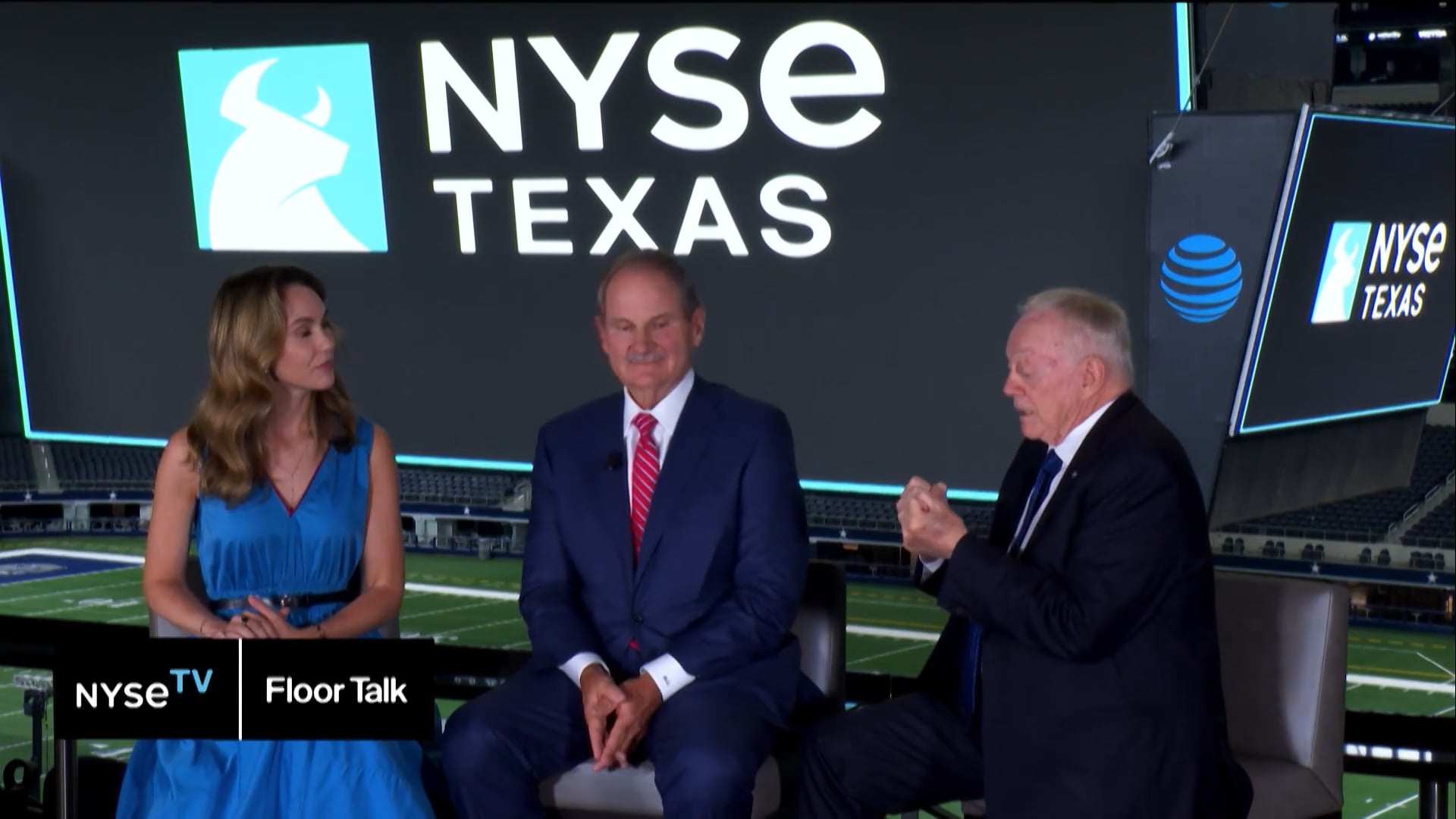 Jerry Jones Says He Hopes AT&T’s Success Rubs Off on NYSE Texas