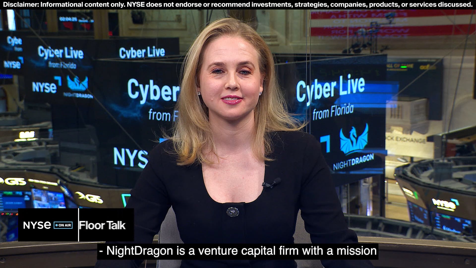 Ernie Ferraresso, Senior Director of Cyber Florida, joins NYSE Floor Talk