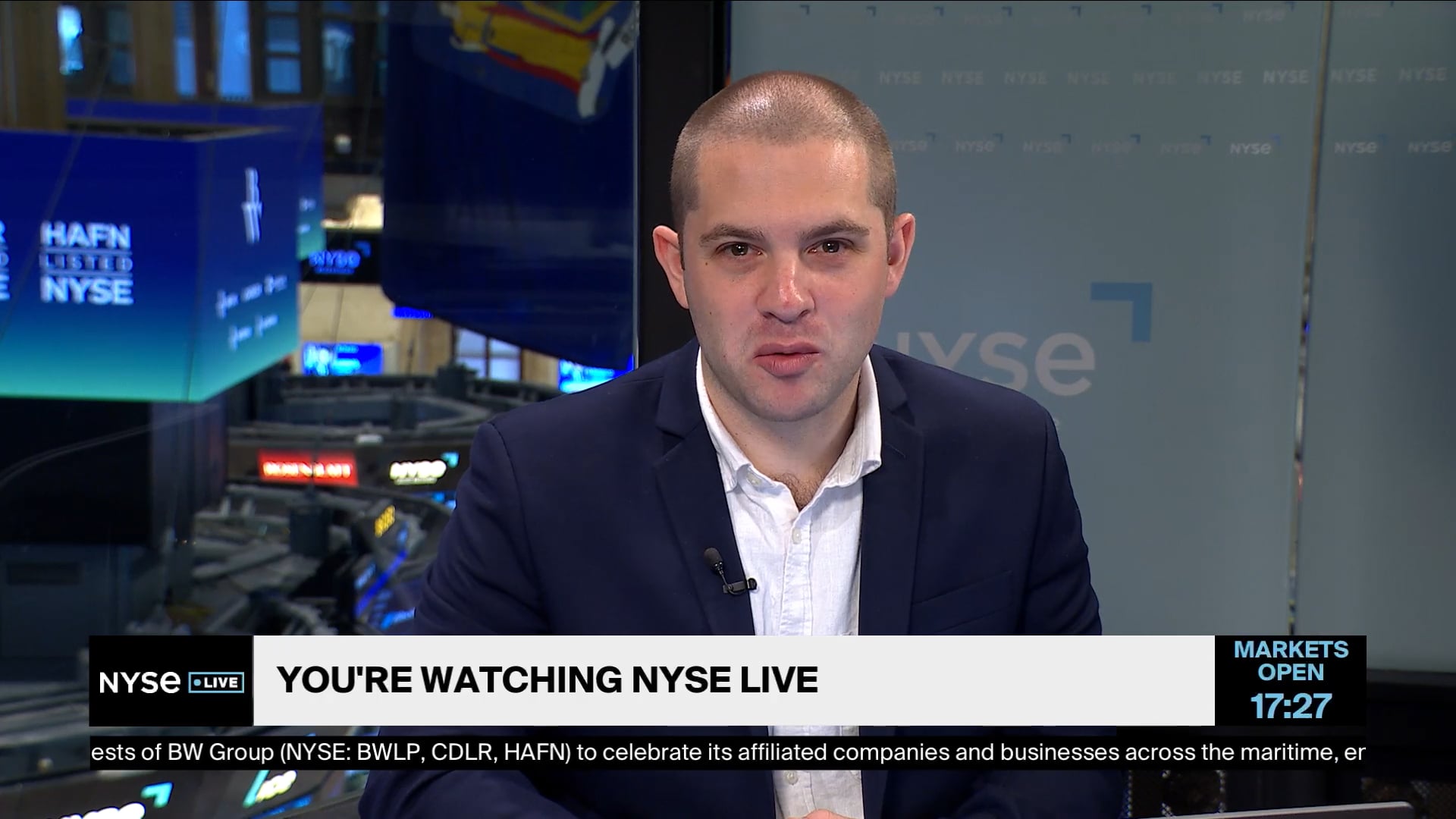 BW Group Chairman Andreas Sohmen-Pao Speaks Exclusively from NYSE Boardroom