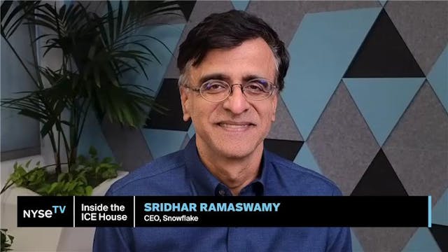 Snowflake CEO Sridhar Ramaswamy on Tr...