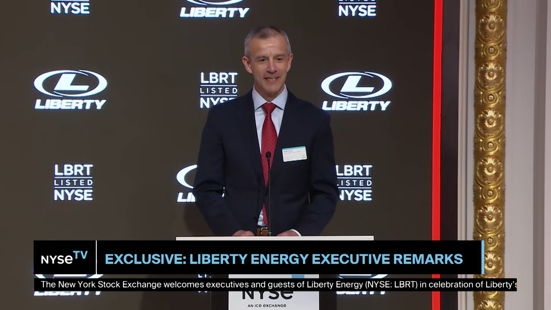 Ron Gusek, CEO at Liberty Energy Joins NYSE TV Live