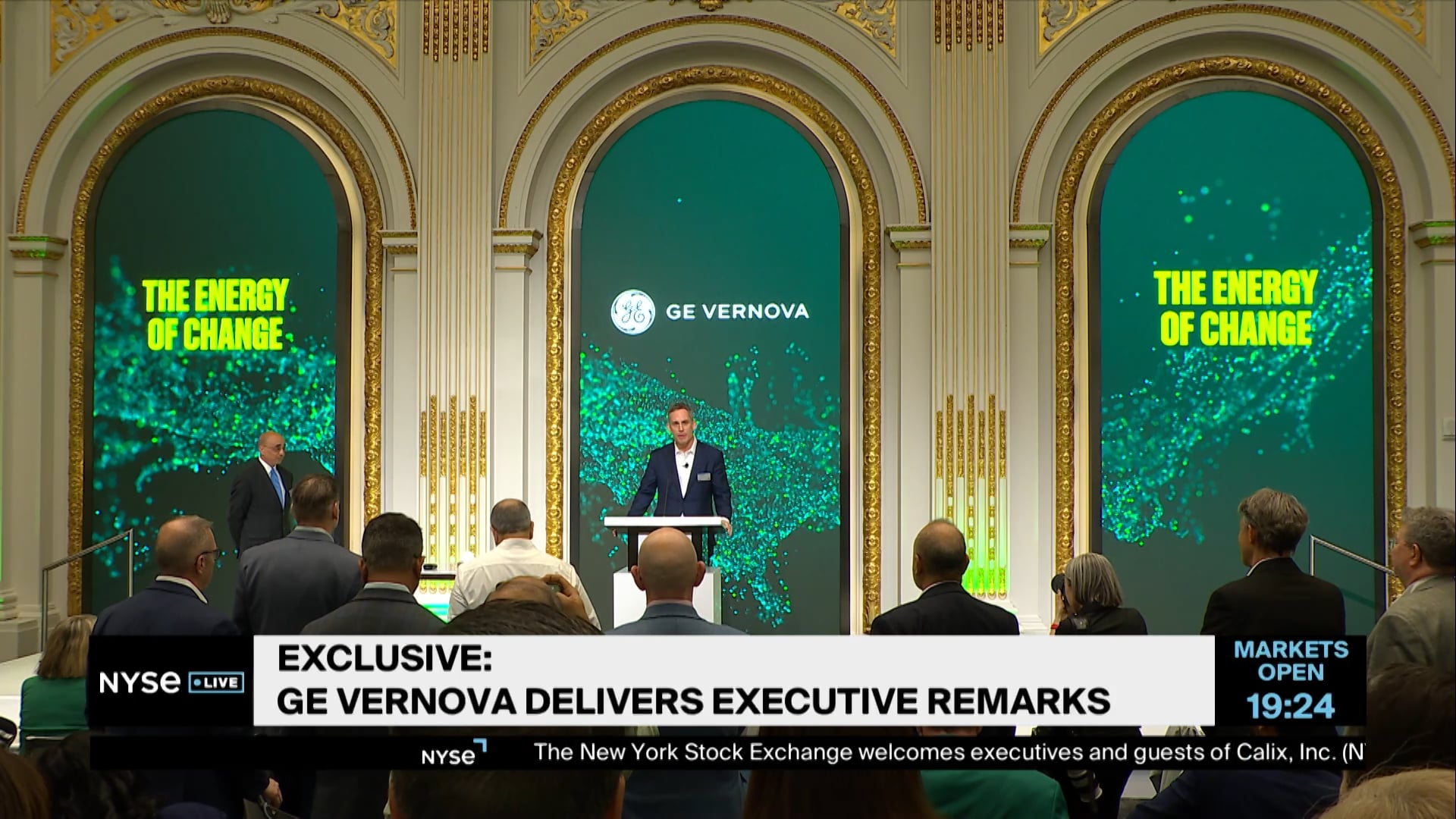 Exclusive- GE Vernova Exec Pablo Koziner Delivers Remarks from NYSE