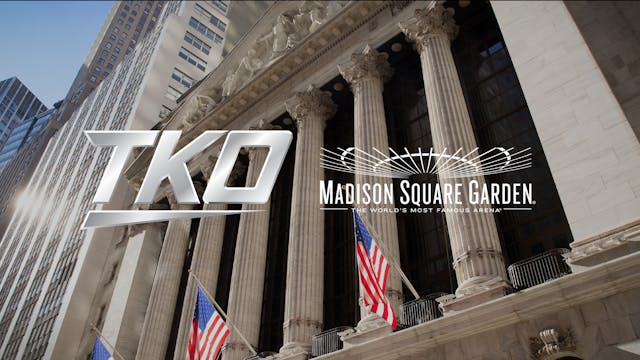 LIVE on NYSE TV | MSG and TKO kick of...