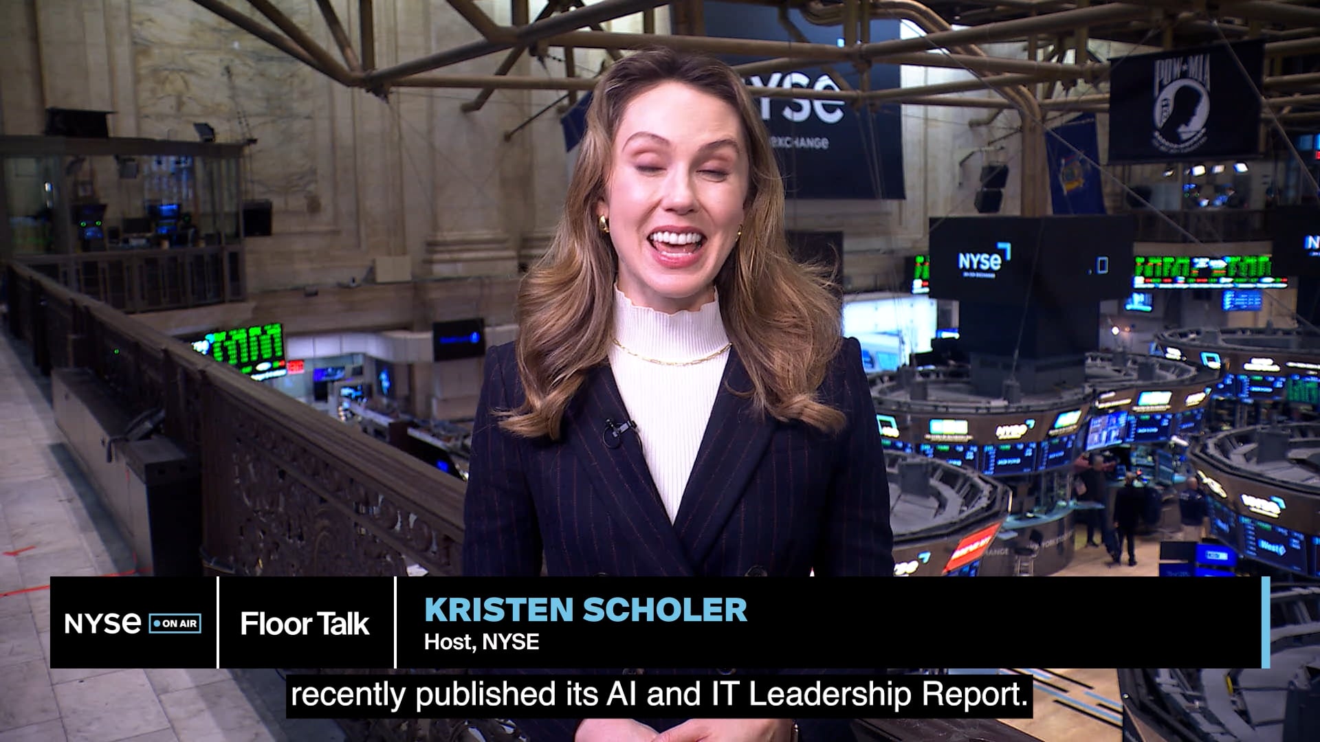 Navin Chaddha of Mayfield Joins NYSE Floor Talk