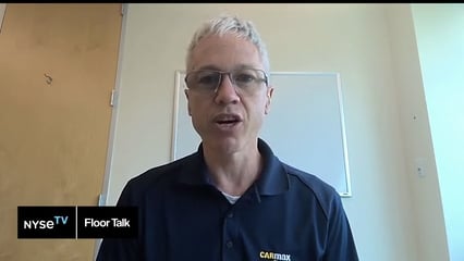 Terence Rasmussen VP,Corporate + Business Development,CarMax Joins NYSE TV Live