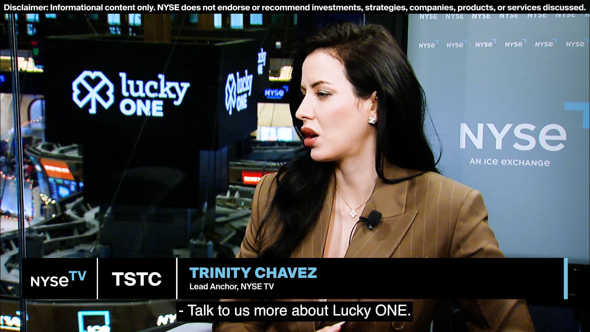 Lucky One Co-CEO Ayman Essawy at NYSE