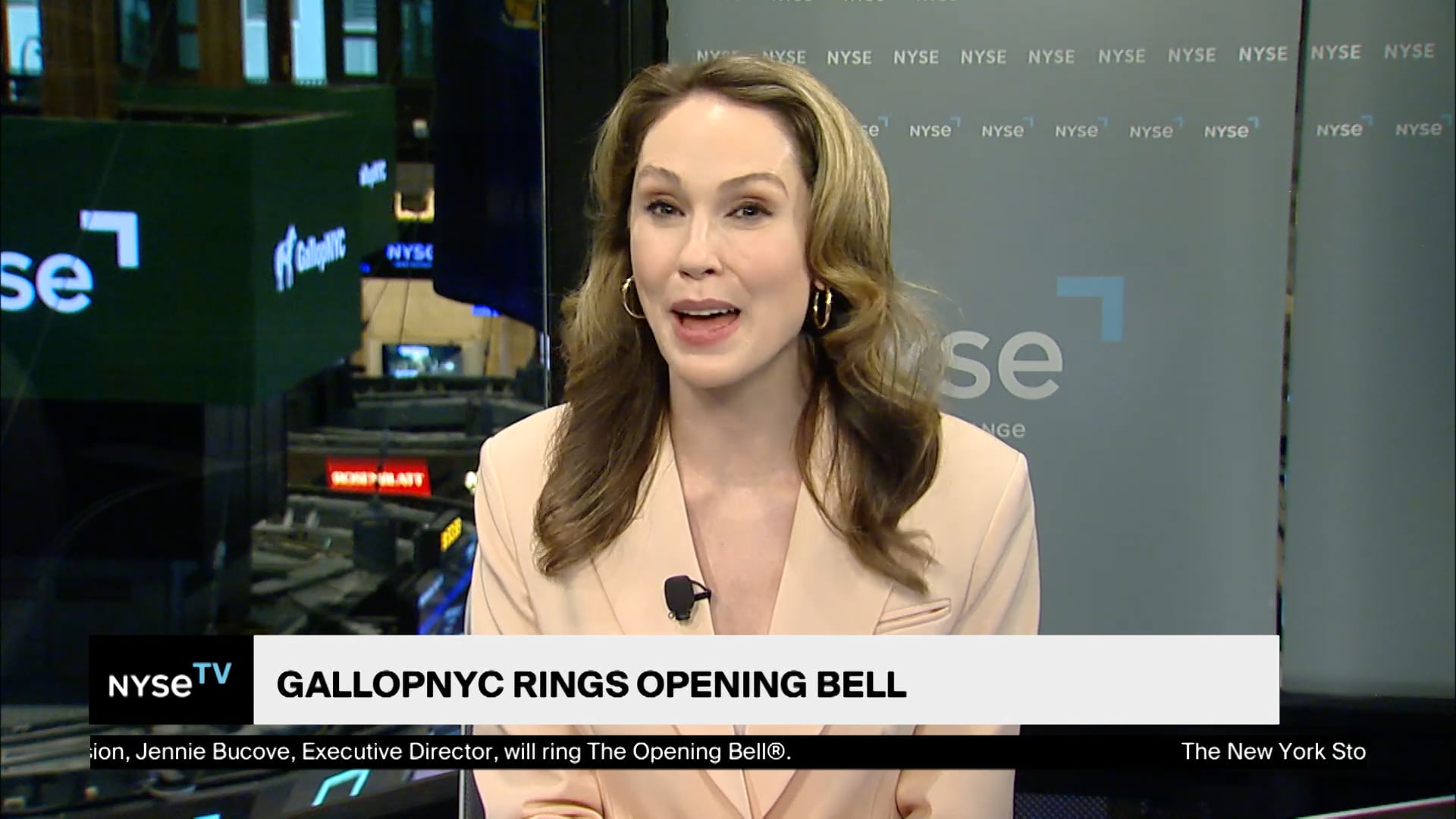 Jennie Bucove, Executive Director at GallopNYC Joins NYSE TV Live