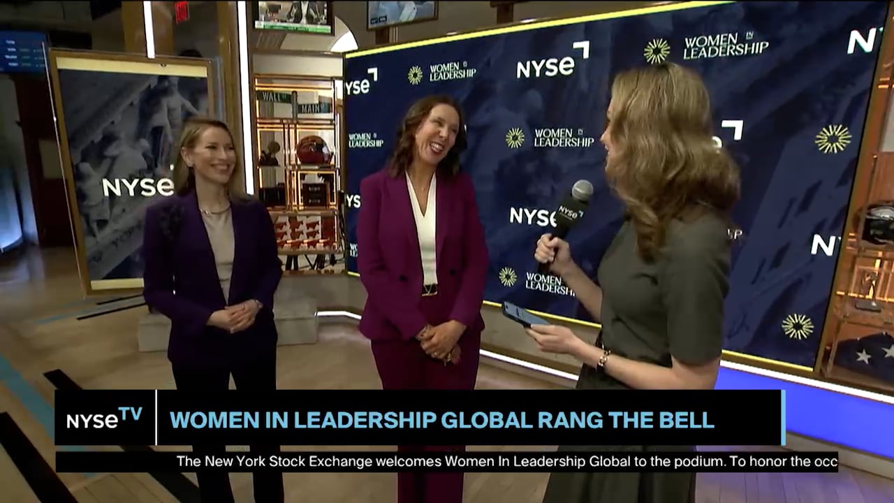 Georgie Dickins, CEO and Klaudia Gorczyca, President at Women in Leadership Global Joins NYSE TV Live