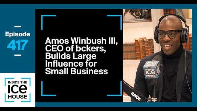 Amos Winbush III, CEO of bckers, Buil...