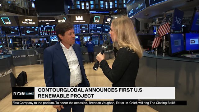 ContourGlobal CEO Latest Launch ‘Stre...