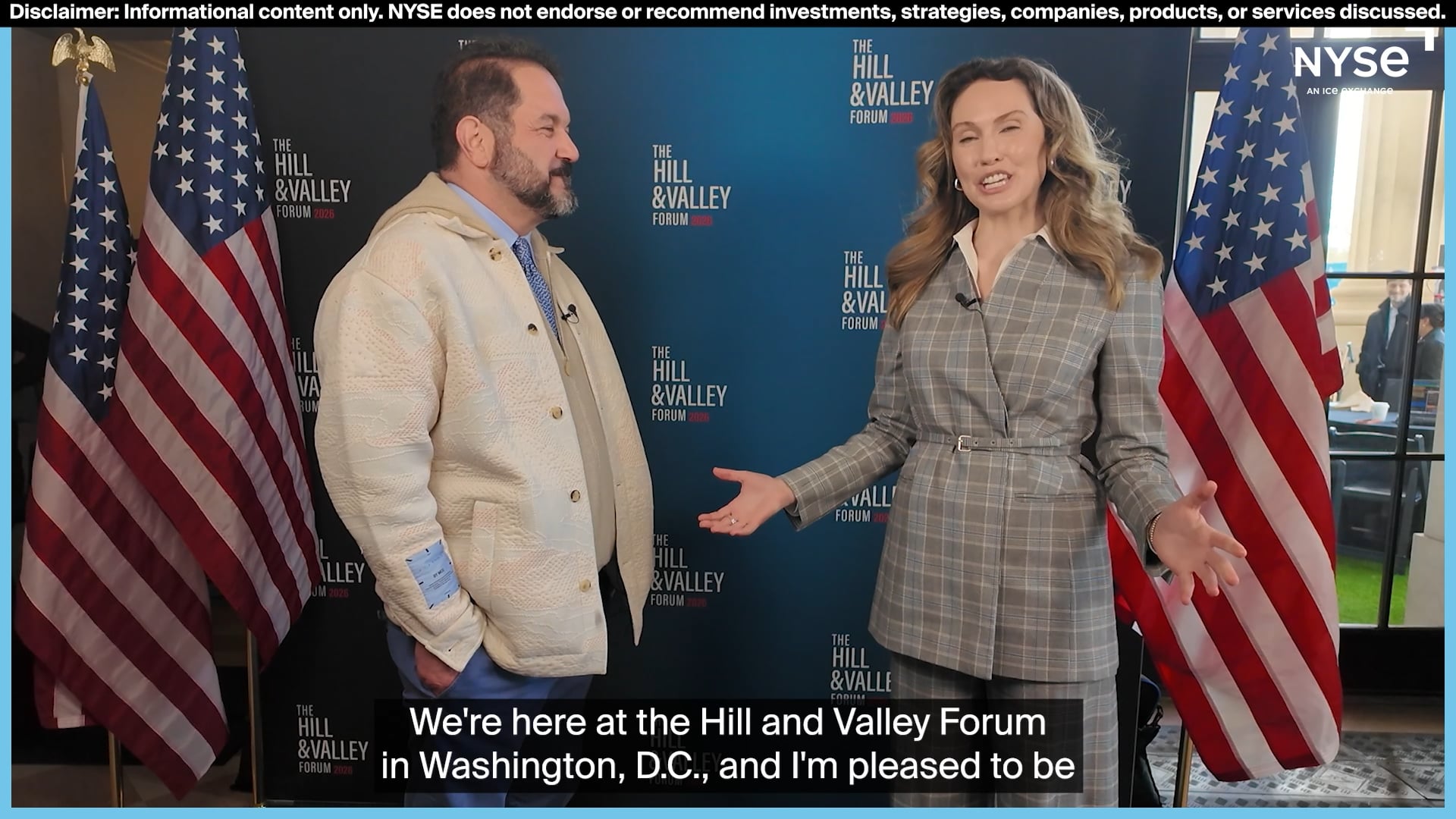 The Hill & Valley Forum: Sofreh Capital CEO Shervin Pishevar on Building Bridges