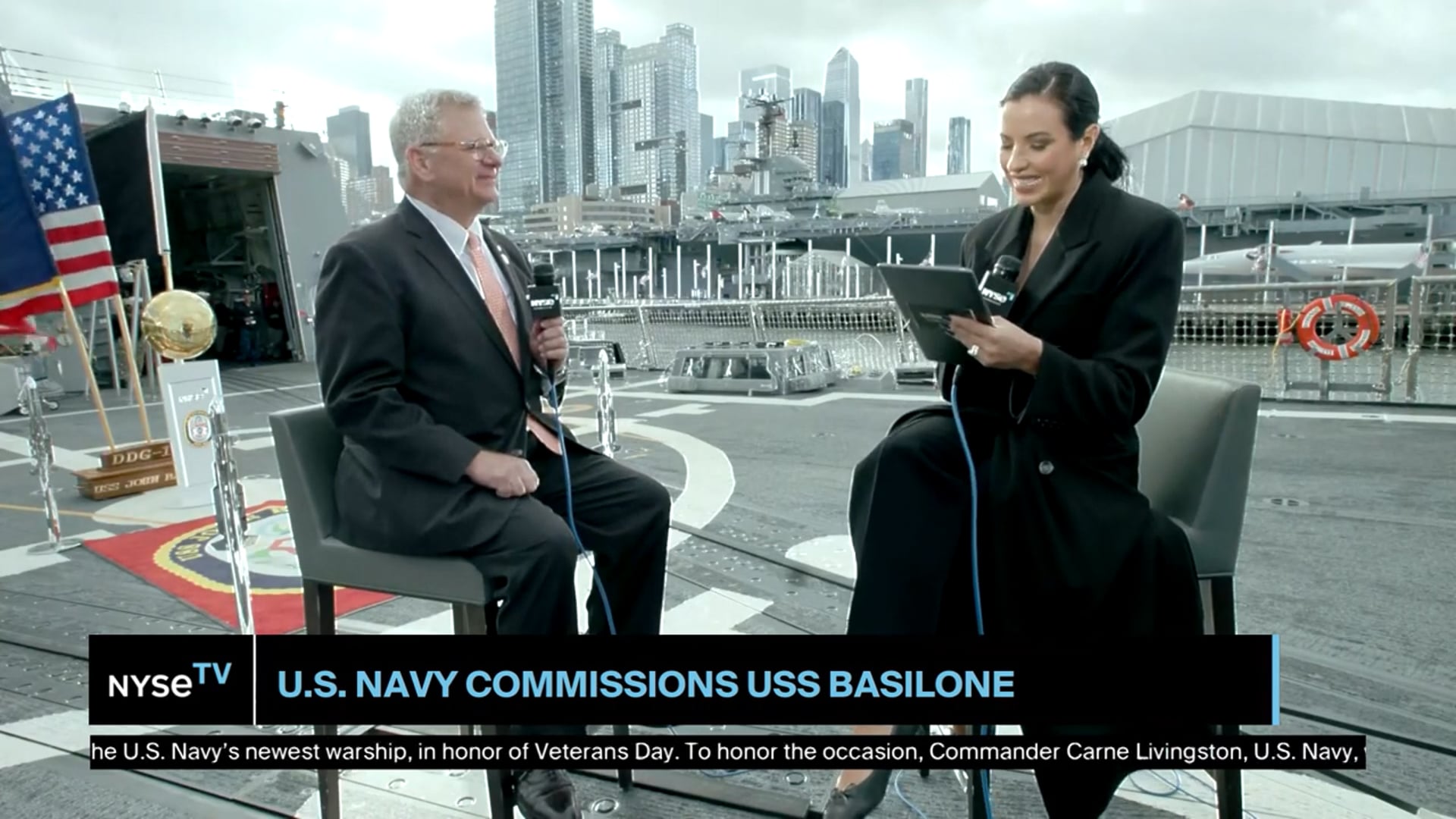 Frank Russo, Commissioning Committee Chairman Joins NYSE TV Live