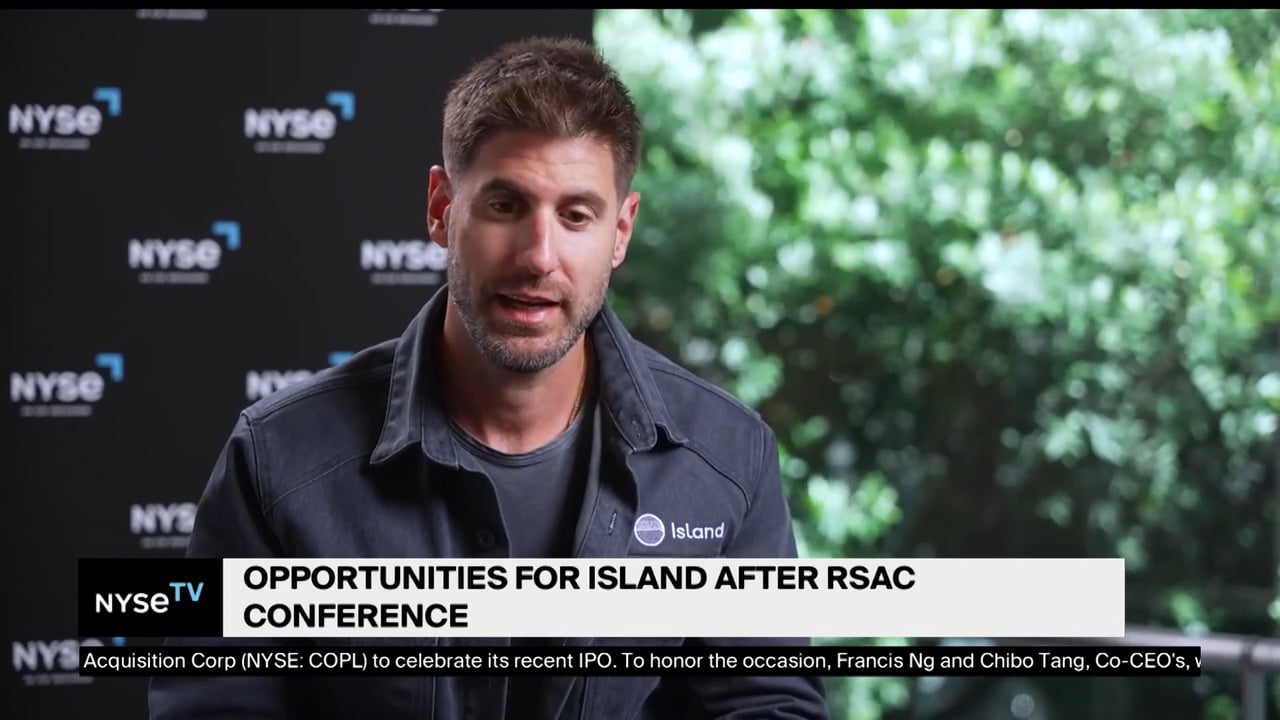 Dan Amiga   Co-Founder + CEO, Island Joins NYSE TV Live