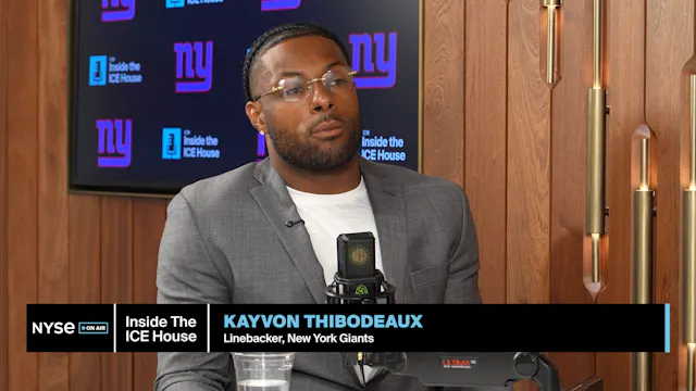 New York Giants' Kayvon Thibodeaux on...