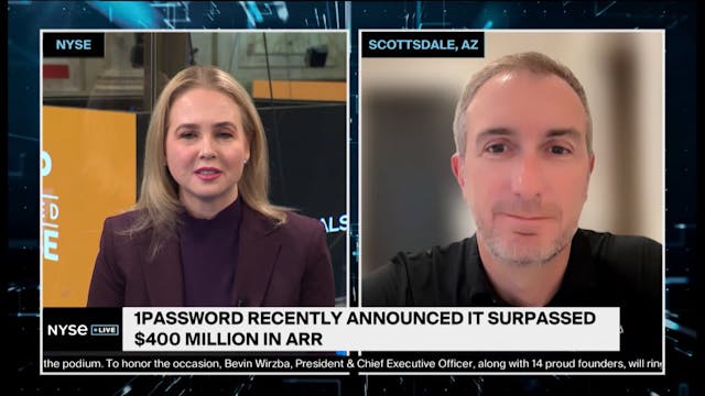1Password CEO Celebrates $400 Million...